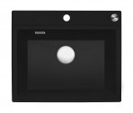 Virtuves izlietne Paris 54 Tapwing, 600x500 mm, black silvery