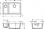 Virtuves izlietne S510-U635 GS 2