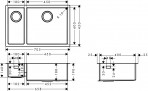 Virtuves izlietne S719-U655 5