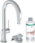 Aqittura M91 FilterSystem 210 maisītājs ar izvelk. snīpi, sBox, hroms