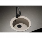 Sabia Grace virtuves maisitājs ar grozāmu snīpi, Black metallic 3