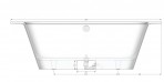 Vispool Evento Projekta vanna - 1897-1650 x 797-747mm, akmens masa 8