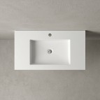 Vispool izlietne bez pārplūdes F-800 800x450 mm, Balta 6