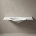 Vispool izlietne bez pārplūdes L-1300 1285x522 mm, Balta 5
