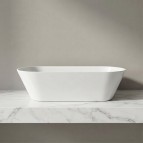 Vispool izlietne bez pārplūdes P2 600x265 mm, Balta 2