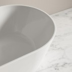Vispool izlietne bez pārplūdes P2 600x265 mm, Balta 5