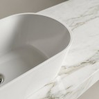 Vispool izlietne bez pārplūdes P3 545x250 mm, Balta 3