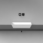 Vispool izlietne bez pārplūdes Q2 680x340 mm, Balta