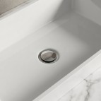 Vispool izlietne bez pārplūdes Q2 680x340 mm, Balta 5