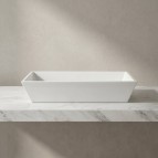 Vispool izlietne bez pārplūdes Q2 680x340 mm, Balta 6