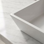 Vispool izlietne bez pārplūdes Q2 680x340 mm, Balta 7