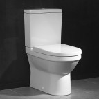 VitrA S50 RIM-EX Wall WC pods ar universālu izvadu un Soft Close vāku 4