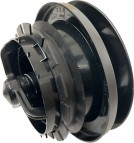 ComfoValve Luna E125, nosūces difuzors 125 mm, Melns 2
