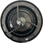 ComfoValve Luna E125, nosūces difuzors 125 mm, Melns 3