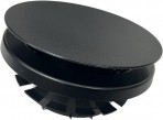 ComfoValve Luna E125, nosūces difuzors 125 mm, Melns 5