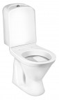 WC  Nordic³ 3510 ar horizontālu izvadu bez vāka 