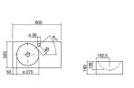 WT.IC600H izlietne 60x32.5 cm 2