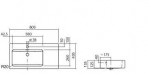 WT.PR800H.L izlietne 80x40.5 cm 2