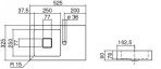 WT.QS525H.L izlietne 52.5x32.5 cm 2