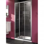 X1 3-daļīgas dušas durvis 90 cm