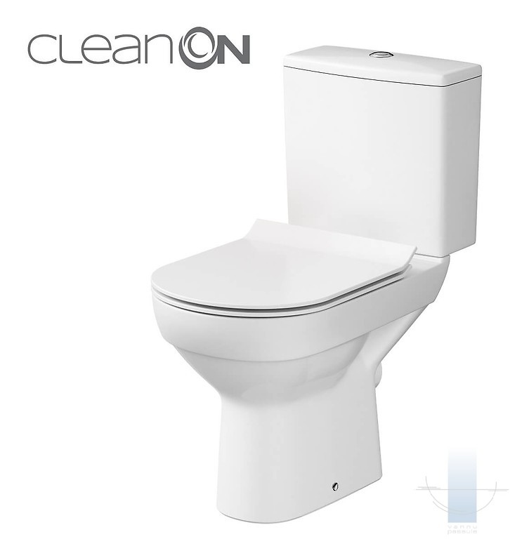WC pods City CleanOn ar Soft Close vāku 1